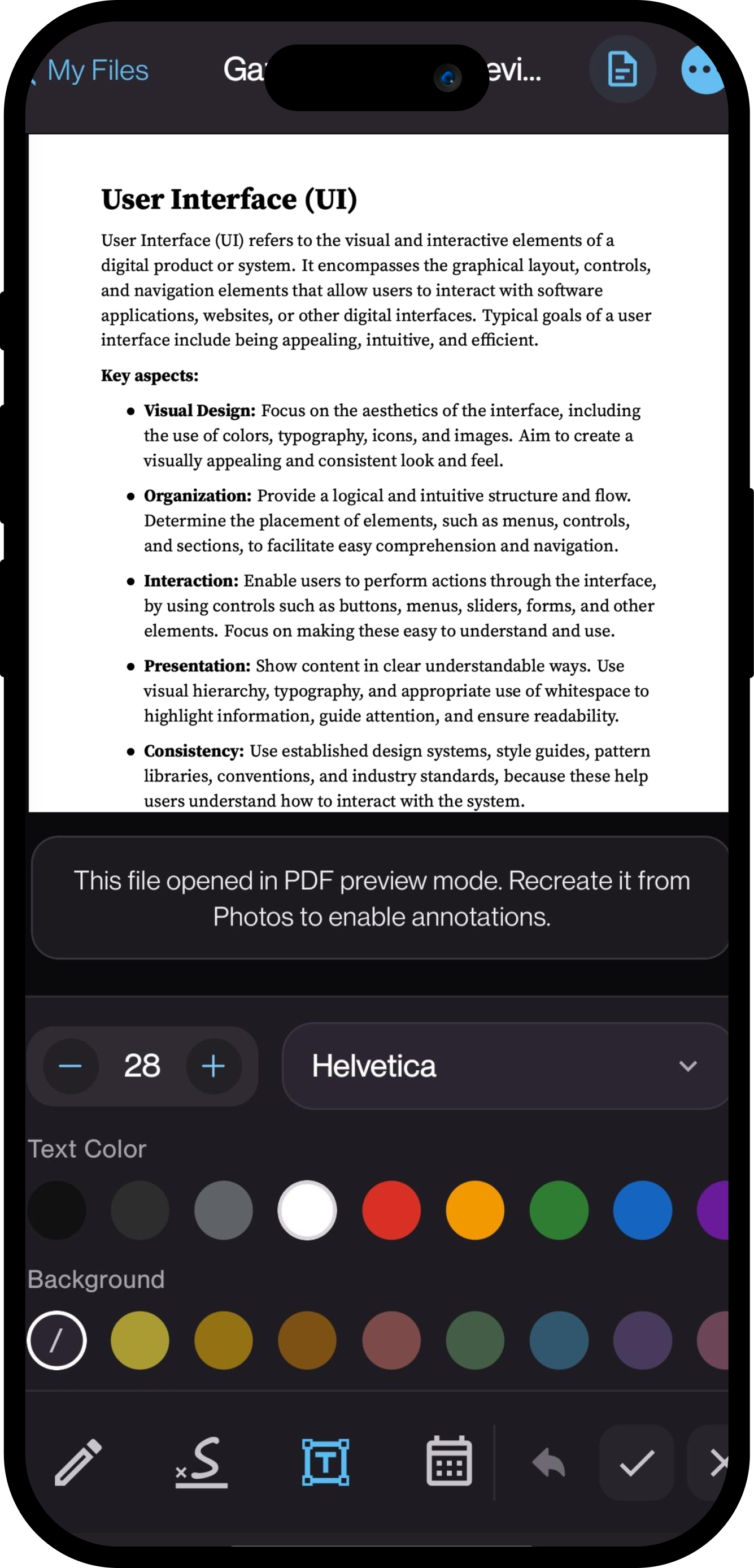 PDF Editing